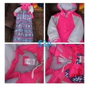 Girl's Snow Suit Set